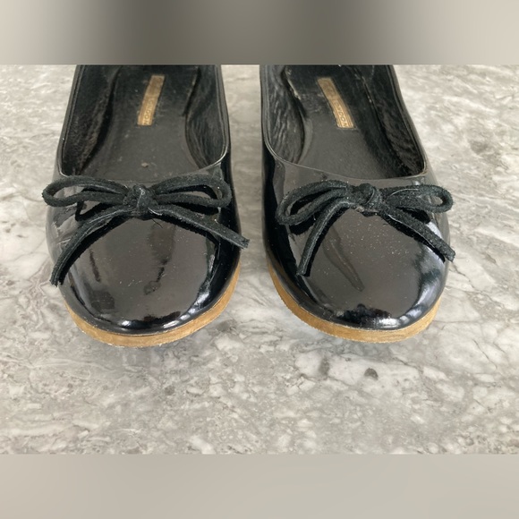 Buffalo London black ballet flats size 36 (6) - Picture 2 of 5